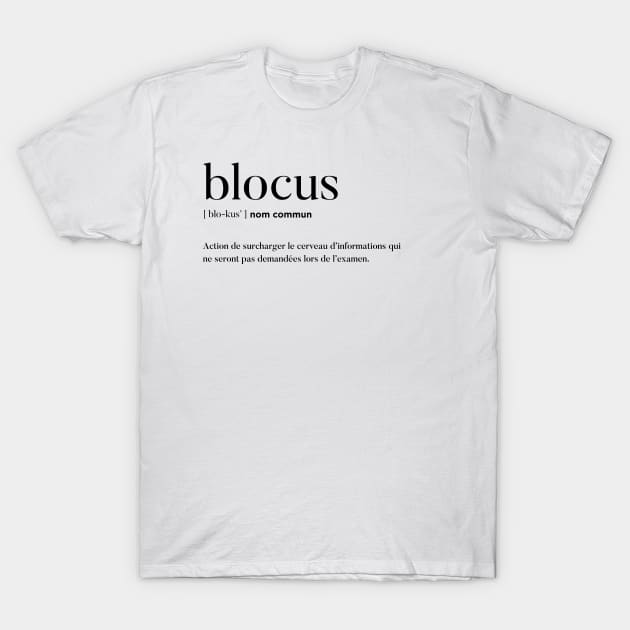 Blocus T-Shirt by AxelCardinaels